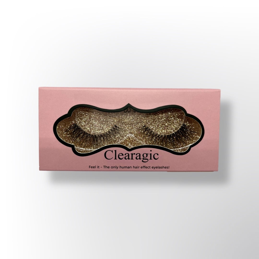 Clearagic Eyelashes "BONBON" Style.  FEEL IT THE ONLY HUMAN HAIR EFFECT EYELASHES!