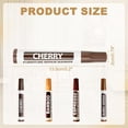 thumbnail image 1 of Clearance Under $0.99! 1PC Furniture Scratch Repair Marker, 2.5ml Wood Touch-Up Pen for Cabinets & Doors, Plastic, for Home Improvement, (14x2cm, Yellowish), 1 of 5