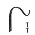 thumbnail image 1 of Clearance Under $1.09! 1PC Wall Plant Hanger Bracket, Steel Hanging Hook for Planters & Bird Feeders, Wrought Iron, for Garden & Patio, (One Size, Black), 1 of 1