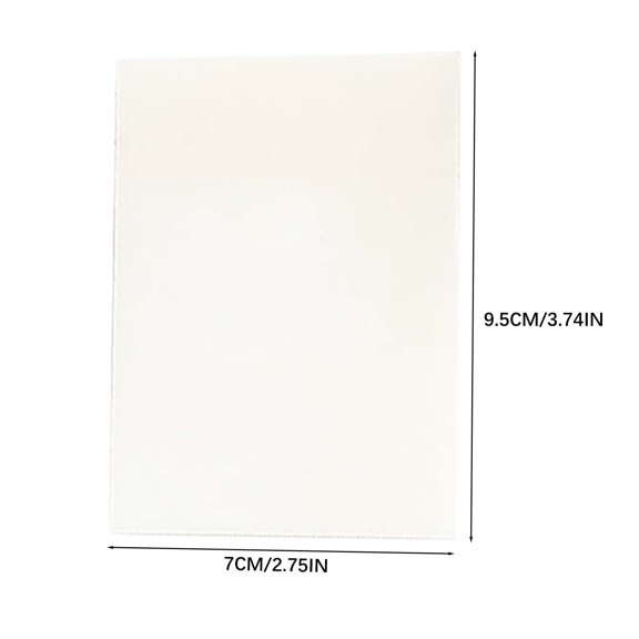 Clearance Under $1.39! 1PC Transparent Sticky Notes, 3.7x2.7 Inch See-Through Memo Pads for Book Annotation, Paper, for Office & Study, (9.4x6.9cm, Clear)