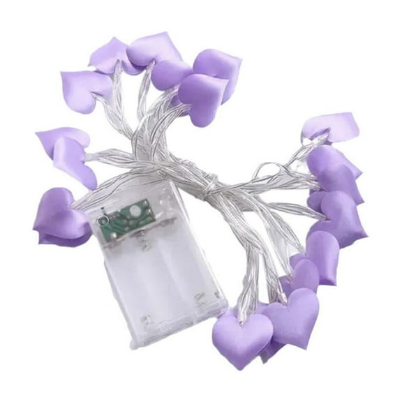 1.5M LED Love String Lights Pink Purple Blue Christmas L9 Wedding Party N2Y7