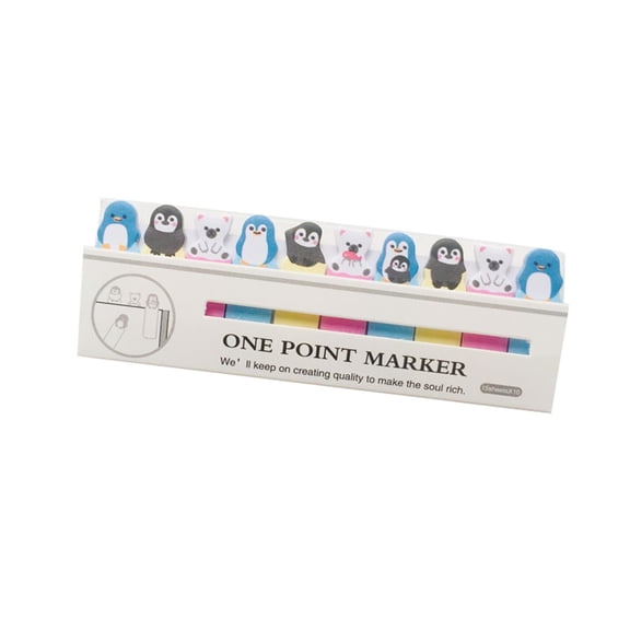 Clearance Under $1.64! 1PC Cartoon Animal Memo Pads, Self-Adhesive Sticky Notes Set for Fun Reminders & Creative Decor, Paper, for Home & Office, (One Size, D)