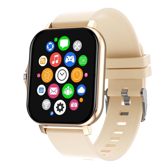"1.7"" Smart Watch with Bluetooth Call, Fitness Tracker, AI Control, iOS & Android Compatible, IP67 Waterproof"
