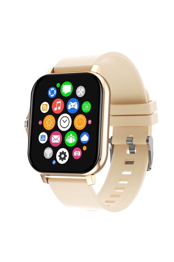 "1.7"" Smart Watch with Bluetooth Call, Fitness Tracker, AI Control, iOS & Android Compatible, IP67 Waterproof"