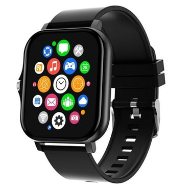 1.87"Smart Watch with GPS, Bluetooth Calls, IP68 Waterproof, SpO2/BP Monitor, NFC Payments, Always-On Display, 100+ Sports Modes, Voice Control, Find Phone, Music Control, Weather – for iOS & Android