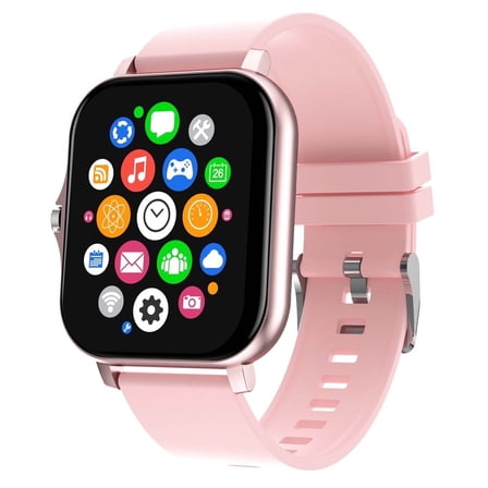 1.7" Smart Watch with Bluetooth Call, Fitness Tracker, AI Control, iOS & Android Compatible, IP67 Waterproof