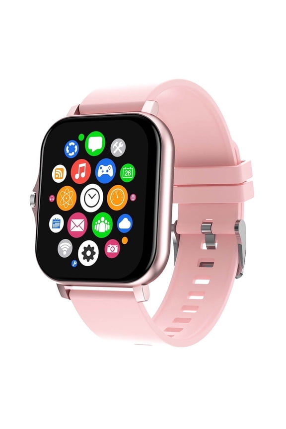 1.7" Smart Watch with Bluetooth Call, Fitness Tracker, AI Control, iOS & Android Compatible, IP67 Waterproof
