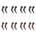 thumbnail image 1 of Clearance Under $1.74! 12PACK Silicone Ear Hooks, Non-Slip Glasses Grips for Sports & Sunglasses, Silica Gel, for Active Lifestyle, (One Size, Black/White), 1 of 5