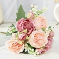 thumbnail image 1 of Clearance Under $1 Boovnll Artificial Flowers, Artificial Silk Fake Flowers, Lifelike Bouquet, No Fade, UV Resistant, Fake Flowers for Wedding, Party, DIY Tables Decor, Valentines Day Decorations, 1 of 6