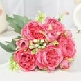 thumbnail image 1 of Clearance Under $1 Boovnll Artificial Flowers, Artificial Silk Fake Flowers, Lifelike Bouquet, No Fade, UV Resistant, Fake Flowers for Wedding, Party, DIY Tables Decor, Valentines Day Decorations, 1 of 6