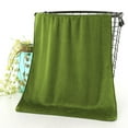thumbnail image 1 of Clearance Under $1 Boovnll Bath Towels Super Absorbent Solid Color Quick Drying Towels Soft Microfiber Thickening Suit Bathroom Hotel Swimming Pool Towels for Bathroom, 1 of 3