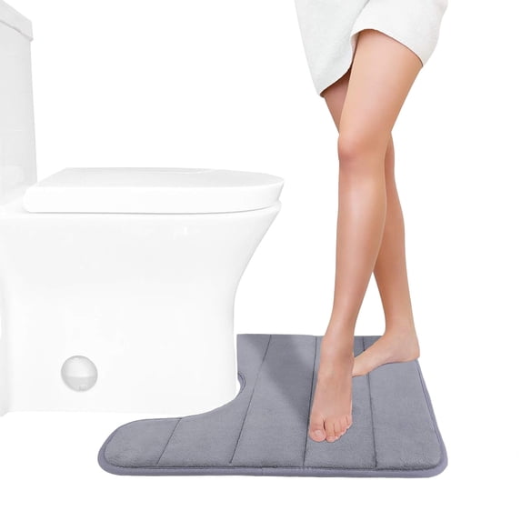 Clearance Under $1 Boovnll Bathroom Absorbent Soft Memory Foam Mat Bath Mat Non-Slip Quickly Dry Comfortable Machine Washable Suit Bathroom Kitchen Swimming Pool Bath Mats for Bathroom