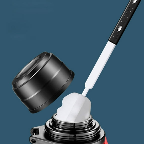 Clearance Under $1 Boovnll Bottle Brush Set, 16" Multifunction Retractable Flexible Long Handle Bottle Brush Cleaner for Water Bottles, Glasswares, Mugs, Bottle Cleaner