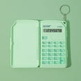 thumbnail image 1 of Clearance Under $1 Boovnll Calculator Mini Basic Standard 10-Digit LCD Display Flip Cover Calculators Desktop Large Display Sensitive Button Office Home School Supplies, 1 of 5