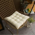thumbnail image 1 of Clearance Under $1 Boovnll Chair Cushions Non Slip Tufted Backing Soft Comfortable Seat Cushion Thicken Washable Solid Color Lightweight Kitchen Office Computer Chairs Indoor/Outdoor Chair Cushions, 1 of 3