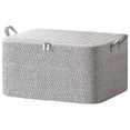 thumbnail image 1 of Clearance Under $1 Boovnll Clothes Storage 17L Large Capacity Foldable Thicken Non-Woven Storage Bags with Reinforced Handles & Zippers for Clothing Blanket Comforters Storage and Organization, 1 of 2