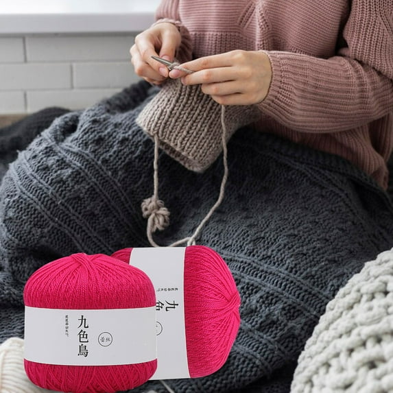 Clearance Under $1 Boovnll Cotton Yarn Multicolor Soft Crochet Yarn 1.7 oz/50g Machine Wash Suitable for Knitting Crocheting Crafts Home Decorations DIY Kids Toys Knit Clothes Yarn