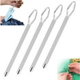 thumbnail image 1 of Clearance Under $1 DIY Rope Threader Clip Drawstring Threader Tool Set Stainless Sewing Loop Turner Hooks with Easy Rope Threader Clips for Jackets Coats Pants Hoodies Shorts Sweaters B, 1 of 6