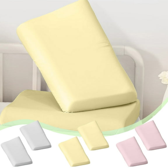 Clearance Under $1! InsCrazy 2pcs Disposable Pillowcases for Travel, Portable Queen/Standard Pillow Cases, Soft and Breathable Pillow Cover Travel Supplies 20*30 in