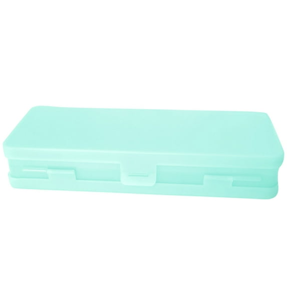 Clearance Under $1 Large Pencil Case InsCrazy Transparent Frosted Stationery Box Student Storage Pencil Case Double-layer Pencil Case Multifunctional Stationery Plastic Pencil Case