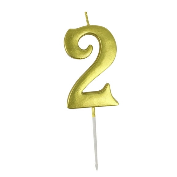 1×Number Candle Birthday Number Candle 3D Shape Birthday Candle Decoration Birthday Cake Candle