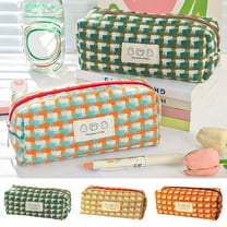 Clearance Under $1 Pencil Case Pouch, Ins Weaving Pen Bag Large Capacity Stationery Storage Bag Students Student Student Pen Box Opening Season Gift Back to College