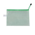thumbnail image 1 of 1 Pieces Mesh Bags with Zipper Mesh Cosmetics Bag Mesh Toiletry Bags Travel Small Mesh Bag Mesh Zipper Pouch Multipurpose Travel Mesh Bag for Offices Supplies Travel Accessories, 1 of 4