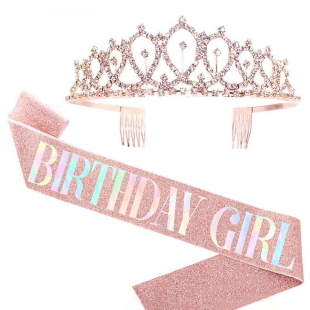 Birthday Girl” Light up Sash, 1 Piece, 12.63 in x 4.25 in x 0.35 in, Way to  Celebrate 
