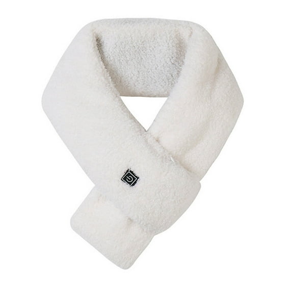Heating Scarf for Men Women Washable USB Rechargeable Neck Heating Pad for Neck Pain Relief Thermal Neck Brace Winter Warm Portable Heated Neck Wrap Scarves