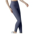 thumbnail image 1 of Clearance under 10.00 Yoga Leggings for Women Women's Super High Waist Yoga Pants Slant Pockets Fitness Running Training Stretch Quick Dry Tight Sports Pants, 1 of 3