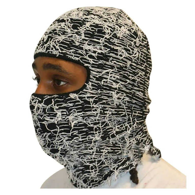 qolati Distressed Balaclava Sheisty Ski Mask for Men Women