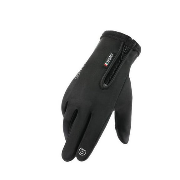 qolati Winter Women's Waterproof Gloves with Touchscreen figer holes Windproof Fleece Lined Elastic Thermal Warm Gloves for Cold Weather
