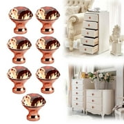 Clearance under $10 1 10Pcs Diamond Crystal Glass Clear Door Cabinet Drawer Knobs Handles Pulls Glass Crystal Diamond Handle Drawer Furniture Wardrobe Door Hardware Handle Single Hole Circular Rose