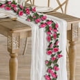 thumbnail image 1 of Clearance Under $10 Artificial Flower Garland Peony Flowers Garland Hanging Silk Plants For Wedding Ivy Flowers Hanging Flower Strings For Wedding Arch Table Wall on Clearance, 1 of 7