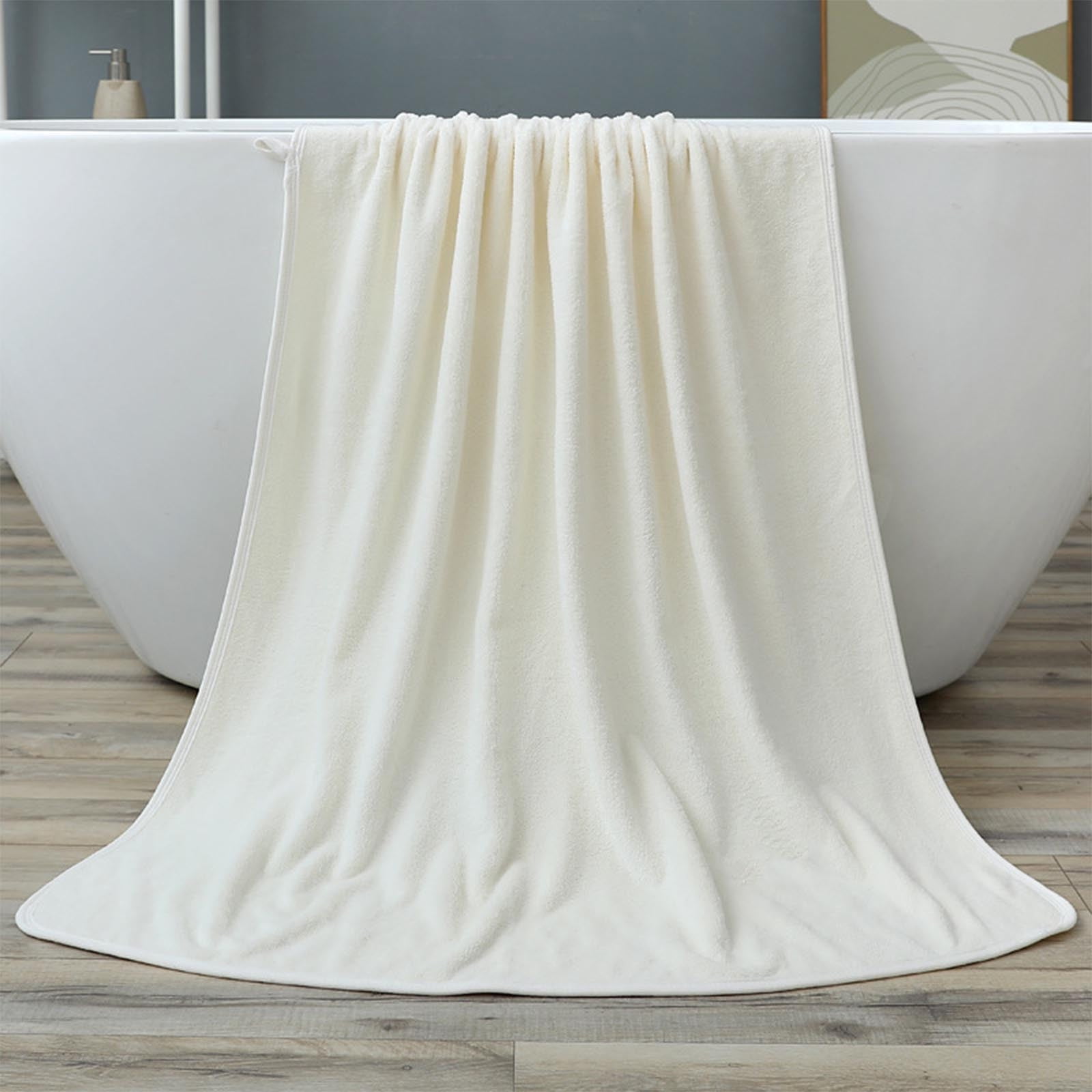 Clearance Under 10$! Bath Towels Cotton Large Size 28 X 55 Inches Large Bath Towels Super ...