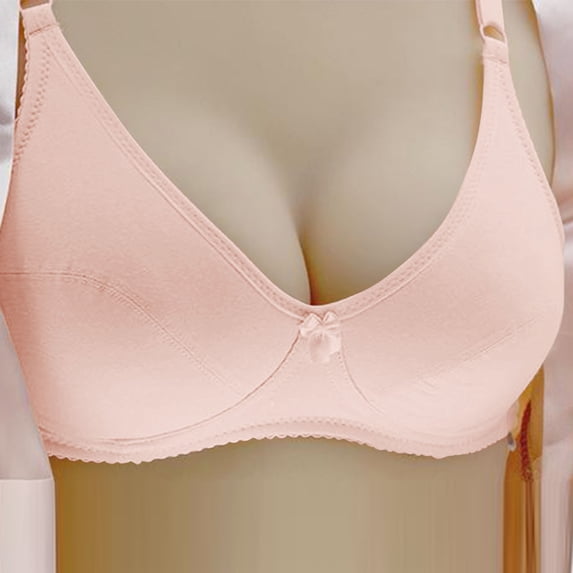 Fashion Bras for Women Full Coverage Plus Size Solid Color Backless Sexy Seamless Push-Up U-Shaped Beautiful Back Underwear Everyday Bras