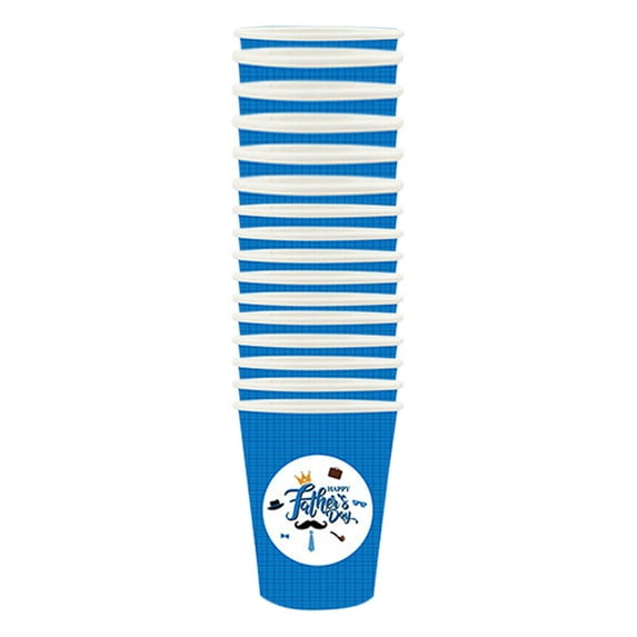 Clearance Under 10$! Father's Day For Parties Tissue Paper Cup Set 147 Pcs Disposable For Party Father's Day Plates Tablecloth Streamer Paper Cups Knives Spoons Fork For Birthday Of Father