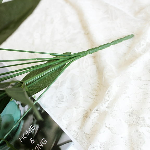 Clearance, 10 Heads Artificial Fake Silk Lilies Flower Bridal Bouquet Wedding Party Decor Winter Promotions | , Multicolor, MIANHT