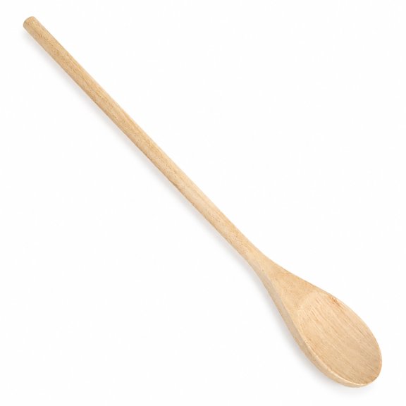 Clearance 10 Inch Natural Maple Wood Cooking Stirring Spoon, Long Handle Oval Head Mixing Spoon for Baking, Soup, Sauce, Tasting, Warm Light Yellow Tone
