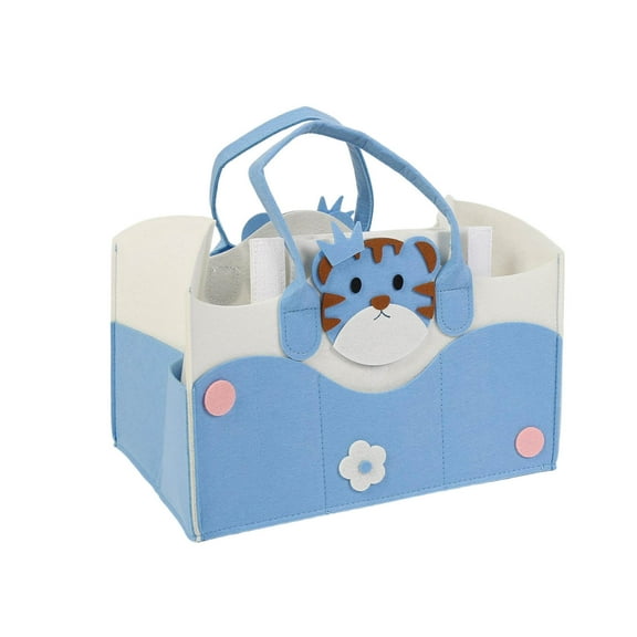 Infant Nappy Lint Stasher Bag Infant Diaper Caddy Nursery Storage Wipes Bag Portable Changing Table Organiser Nappy Storage For Mom Kids For Diaper Toys Bottles Wipes