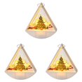 thumbnail image 1 of Clearance Under $10 LED Triangular Wind Light – Set of 3 Battery-Operated Flameless Christmas Candles with Warm Glow for Holiday Tabletop, Mantel & Party Decor, Style D, 1 of 5