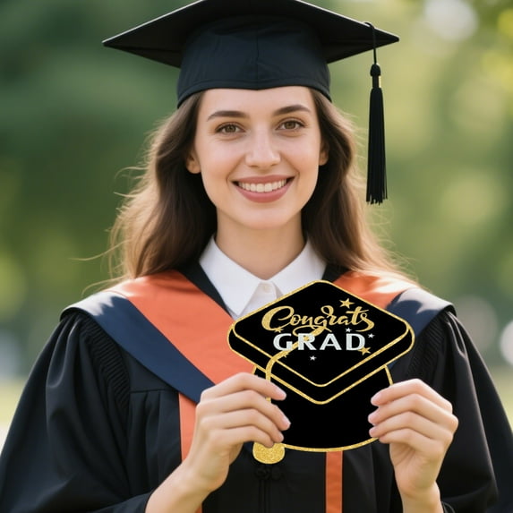 10 PCS Graduation Advice Cards 2025 Graduation Party Supplies - Write Blessings Wishes for High School College Graduates, Classmates Keepsakes