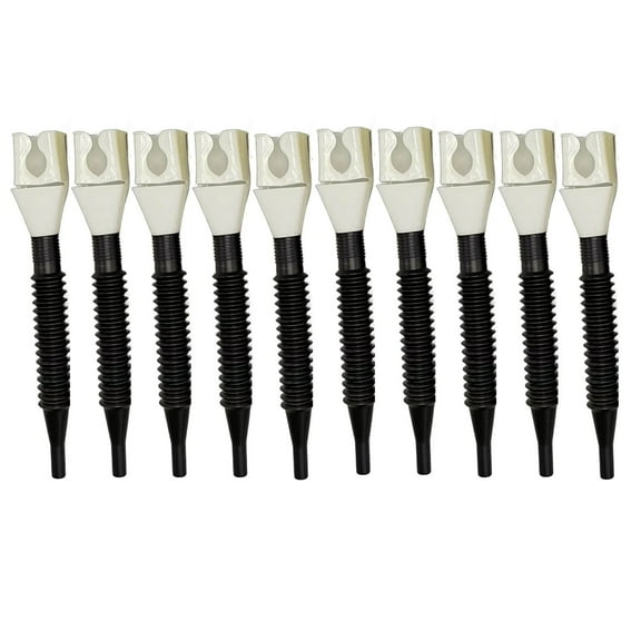 10 Pcs Portable Flexible Automotive Draining Tool, Snap Funnel Oil Funnel, Multi-Function Plastic Refueling Tool for Oil, Gasoline Filling Extension