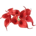 thumbnail image 1 of Clearance 10 Pieces of Artificial Horseshoe Lotus Flowers Real Touch Flowers for DIY Wedding Bouquet Party Home Garden Porch Decoration Mother's Day, 1 of 3