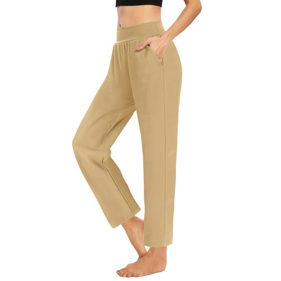 Plus Size Casual Pants for Womens High Waist Fashion Solid Color Pocket Pants Casual Stretchy Stylish Pants For Spring Women's Clothing