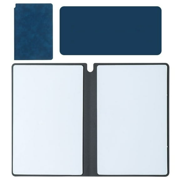 Clearance Under $10 Reusable Portable A5 Dry Erase Notebook Notepad Erasable Notebook Portable White Board Desk White Board Double Suitable For Study Daily Notes