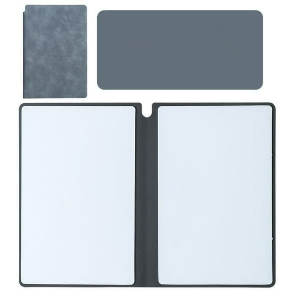 Clearance Under $10 Reusable Portable A5 Dry Erase Notebook Notepad Erasable Notebook Portable White Board Desk White Board Double Suitable For Study Daily Notes