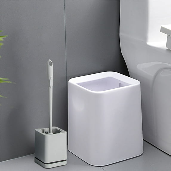 Clearance Under $10 Skegnu Toilet Bowl Brush And,Compact Toilet Cleaner Brush Set For Bathroom Cleaning,Compact Size For Storage And Organization Toilet Cleaner