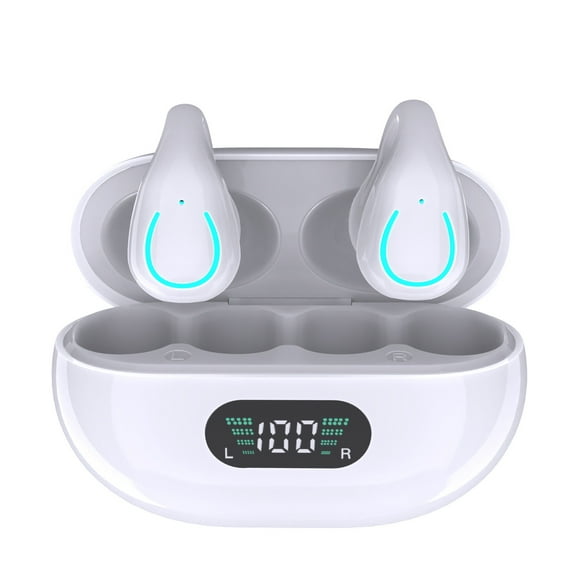 Clearance Under 10$! Wireless Earbuds, Bluetooth 5.3 Sports Headphones in Ear Noise Cancelling Earbuds with Mic Deep Bass Sport Earhooks,8H Playtime Headset for Running Sports