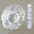 thumbnail image 1 of Clearance 100 Thick Disposable Shower Caps for Women Girl With Long Hair Clear, 1 of 5